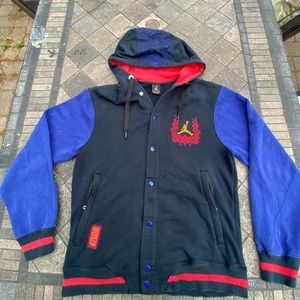 😱🔥 ULTRA RARE JORDAN BRAND 6TH SENSE VARSITY JACKET SZ M